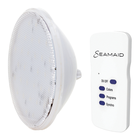 Seamaid LEDINPOOL 502822 Installation & maintenance manual