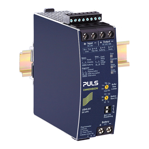 Puls DIMENSION UB40.241 User manual Puls DIMENSION UB40.241 User manual