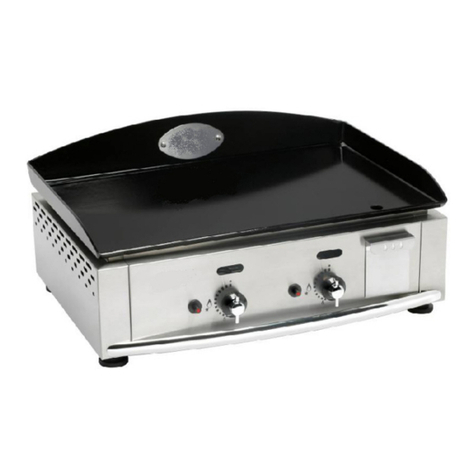 Roller Grill PL 400 G Instructions for use and installation