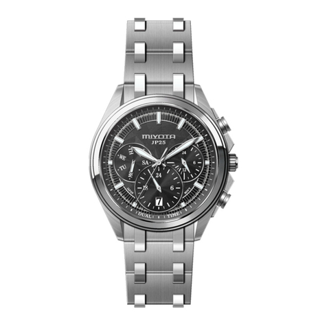 Citizen JP25 User manual