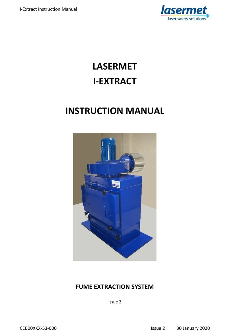 Lasermet I-EXTRACT instruction manual