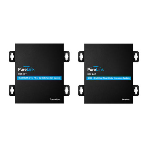PureLink HOF 2.0T Tx user manual PureLink HOF 2.0T Tx user manual