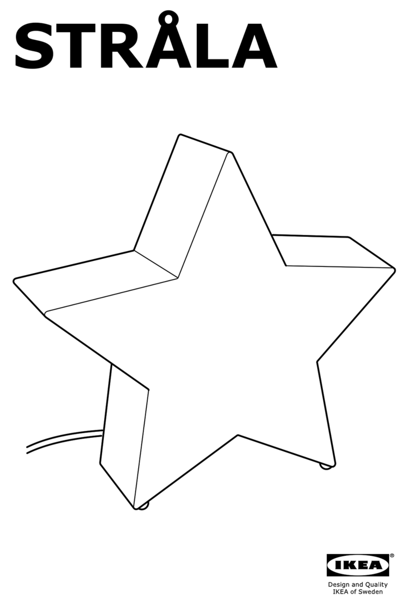 IKEA STRALA 00476677 manual