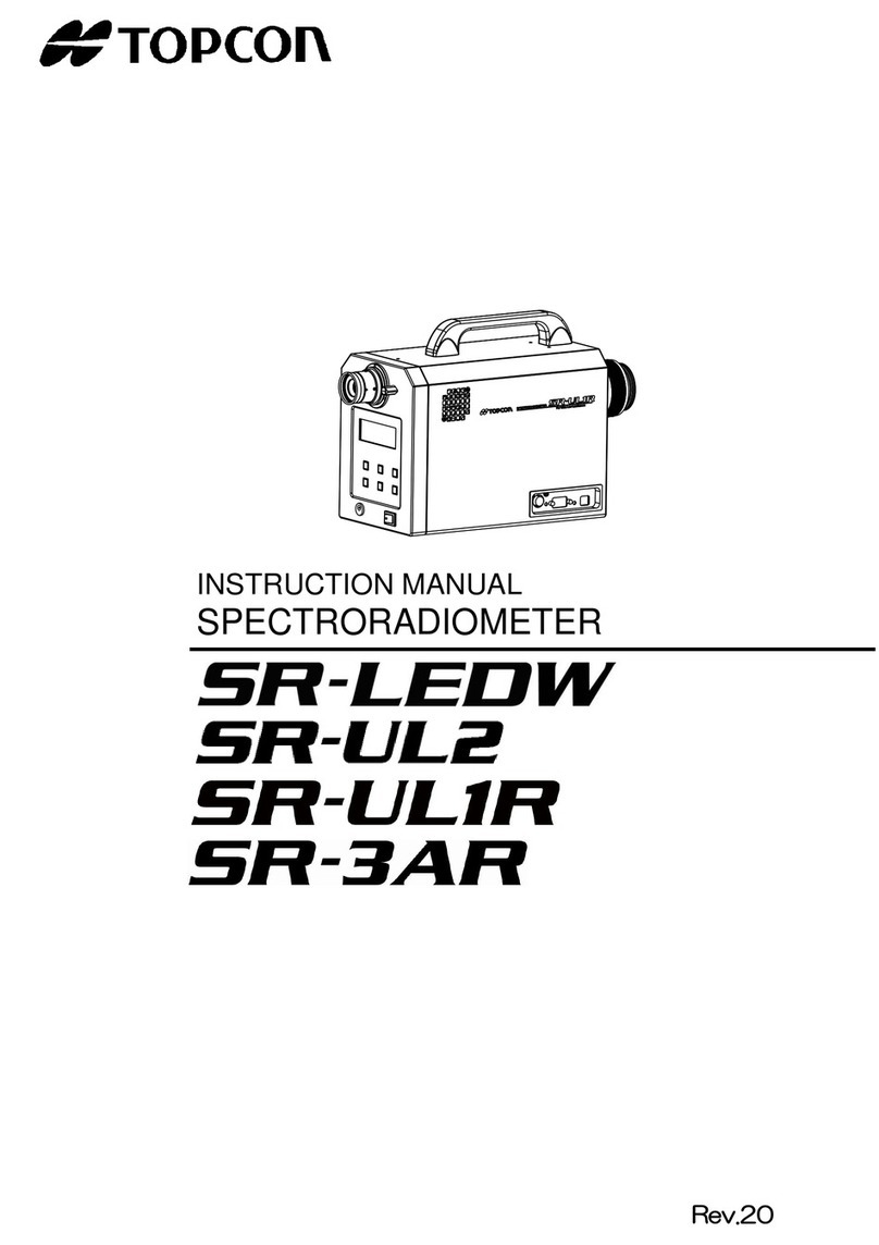 Topcon SR-LEDW User manual