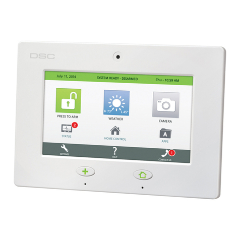 Tyco DSG Touch SCW9067 User manual