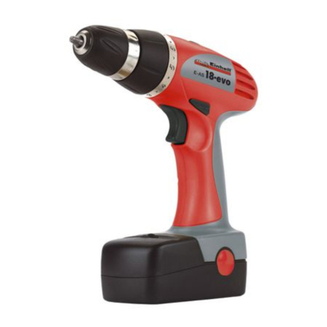 EINHELL ERGOTOOL E-AS 18-evo User manual