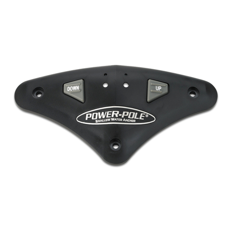 JL Marine Power-Pole Advanced Foot Switch operating instructions