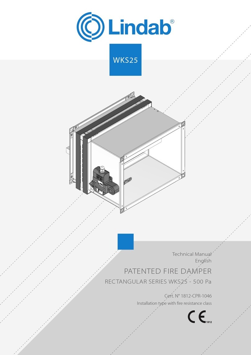 Lindab RECTANGULAR Series User manual