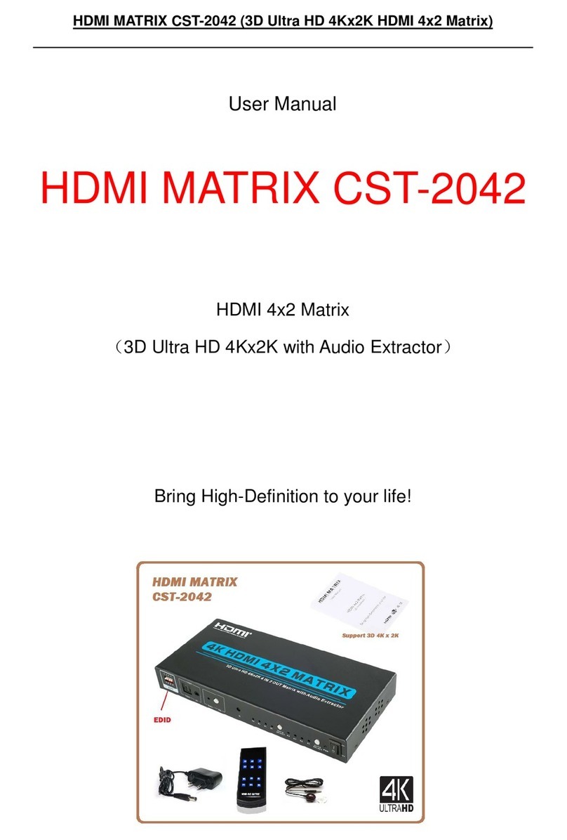 Communica CST-2042 user manual