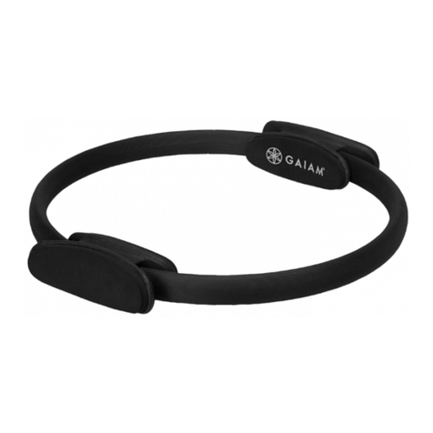 Gaiam PILATES TONING RING Setup, Workout Tips and Care & Safety Guide Gaiam PILATES TONING RING Setup, Workout Tips and Care & Safety Guide