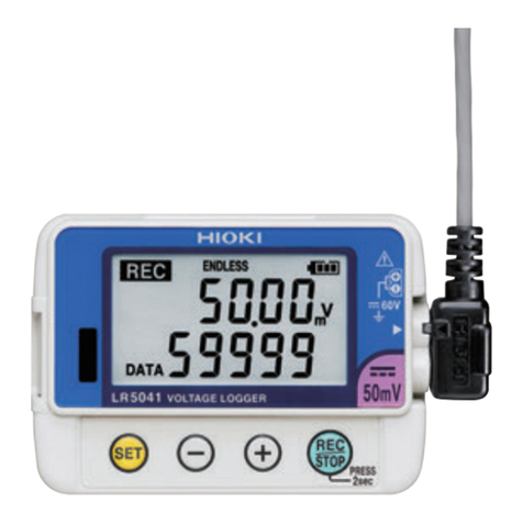 Hioki LR5041 User manual