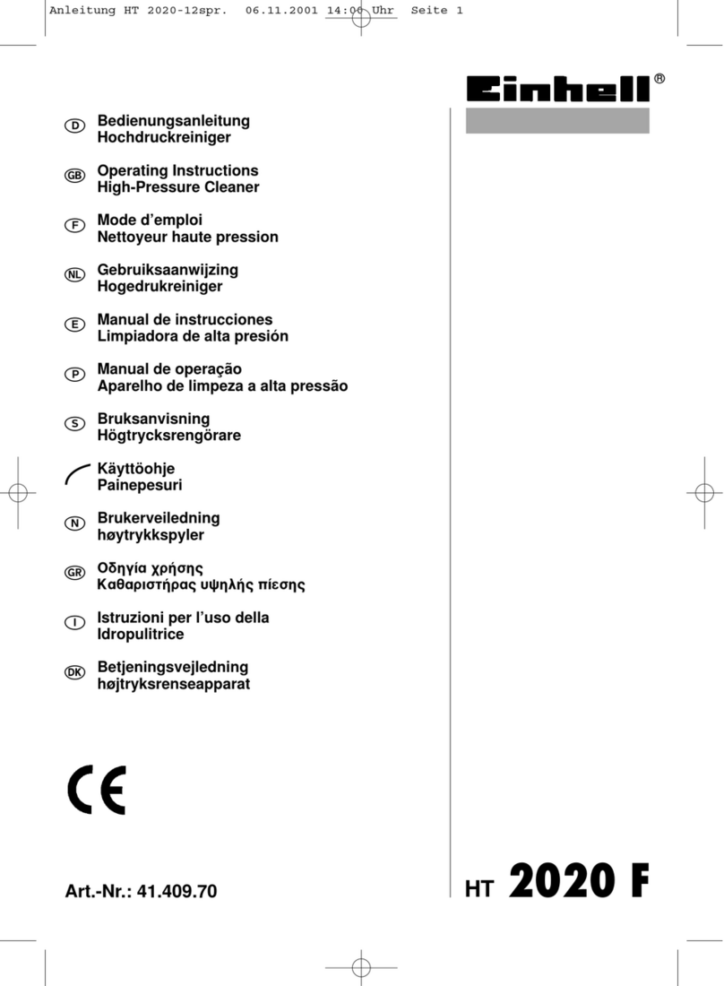 EINHELL HT 2020 F User manual