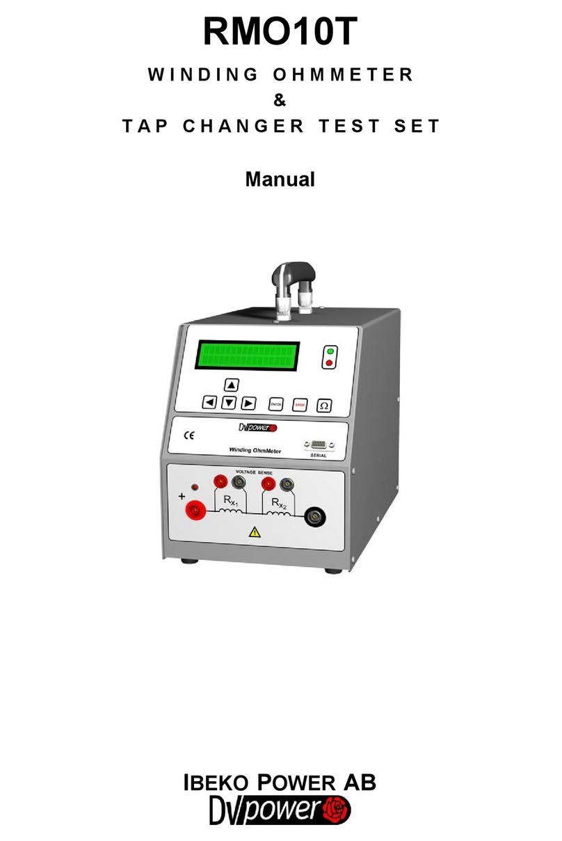 DV Power RMO10T User manual