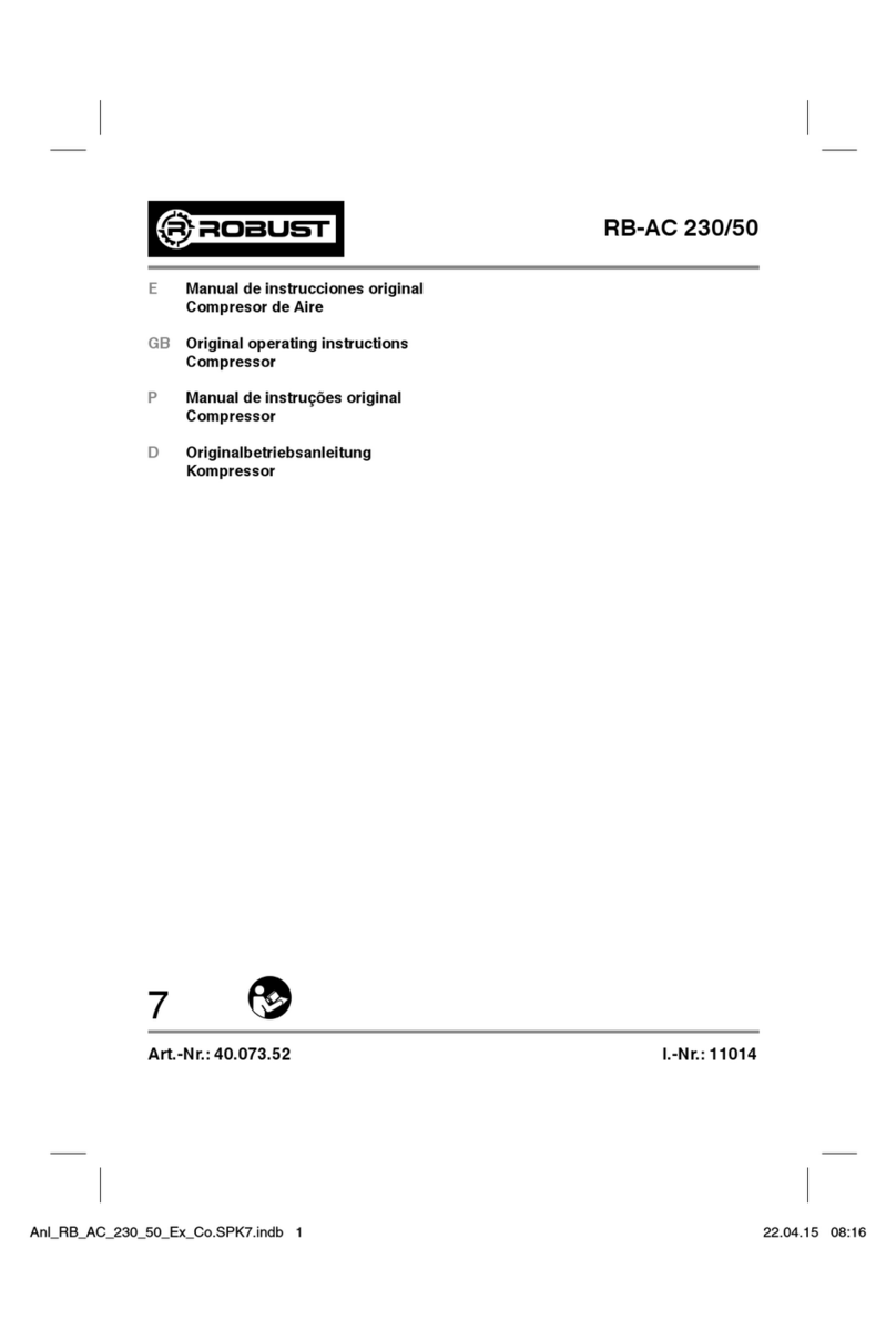 Robust RB-AC 230/50 Original operating instructions
