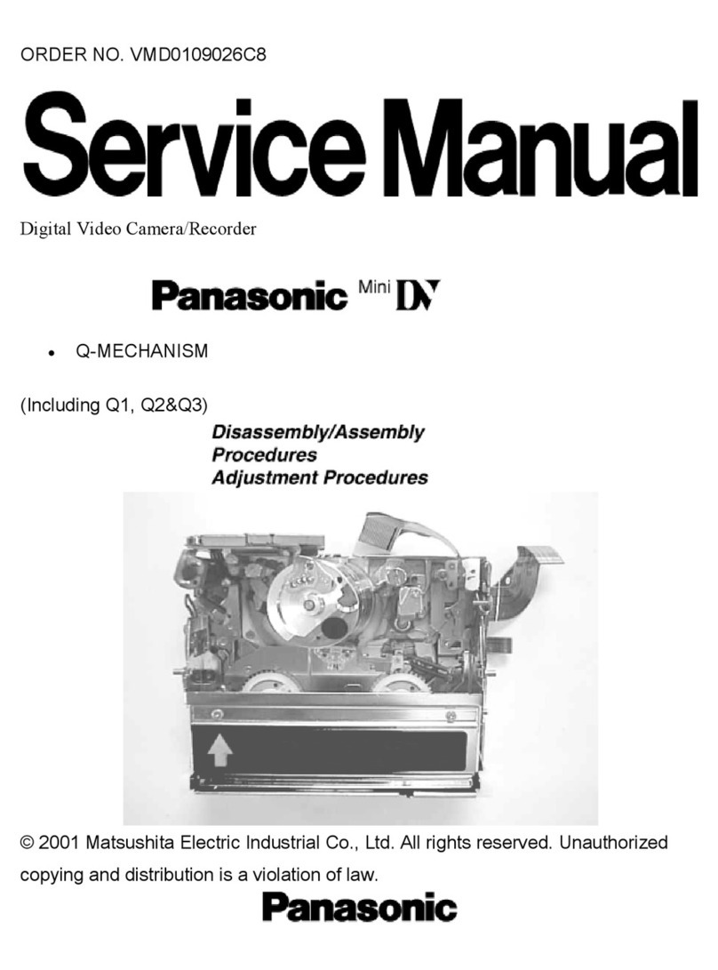 Panasonic Mini DV User manual