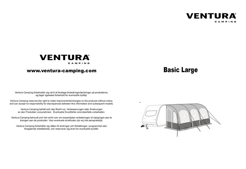 Ventura Camping Basic Large quick start guide