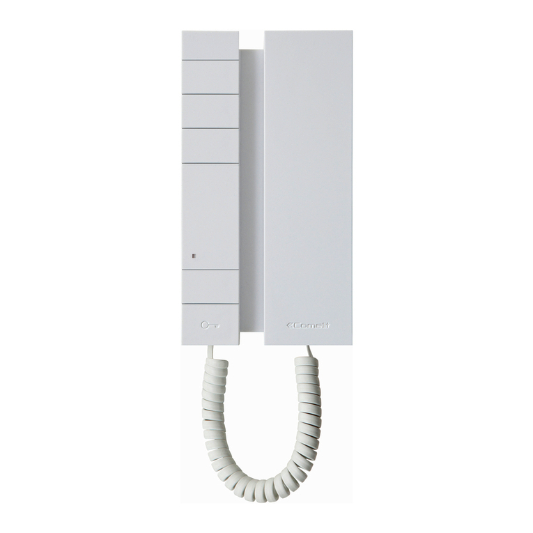 Comelit 2719W Technical manual