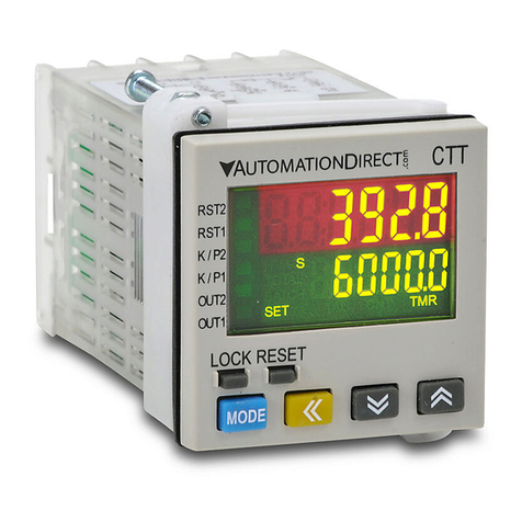 AutomationDirect CTT Series quick start guide