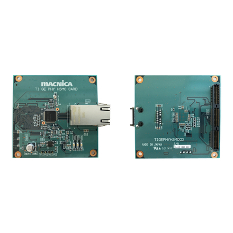 Macnica TI GE PHY HSMC CARD Getting started