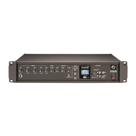 Phonic GA5100 Easy manual