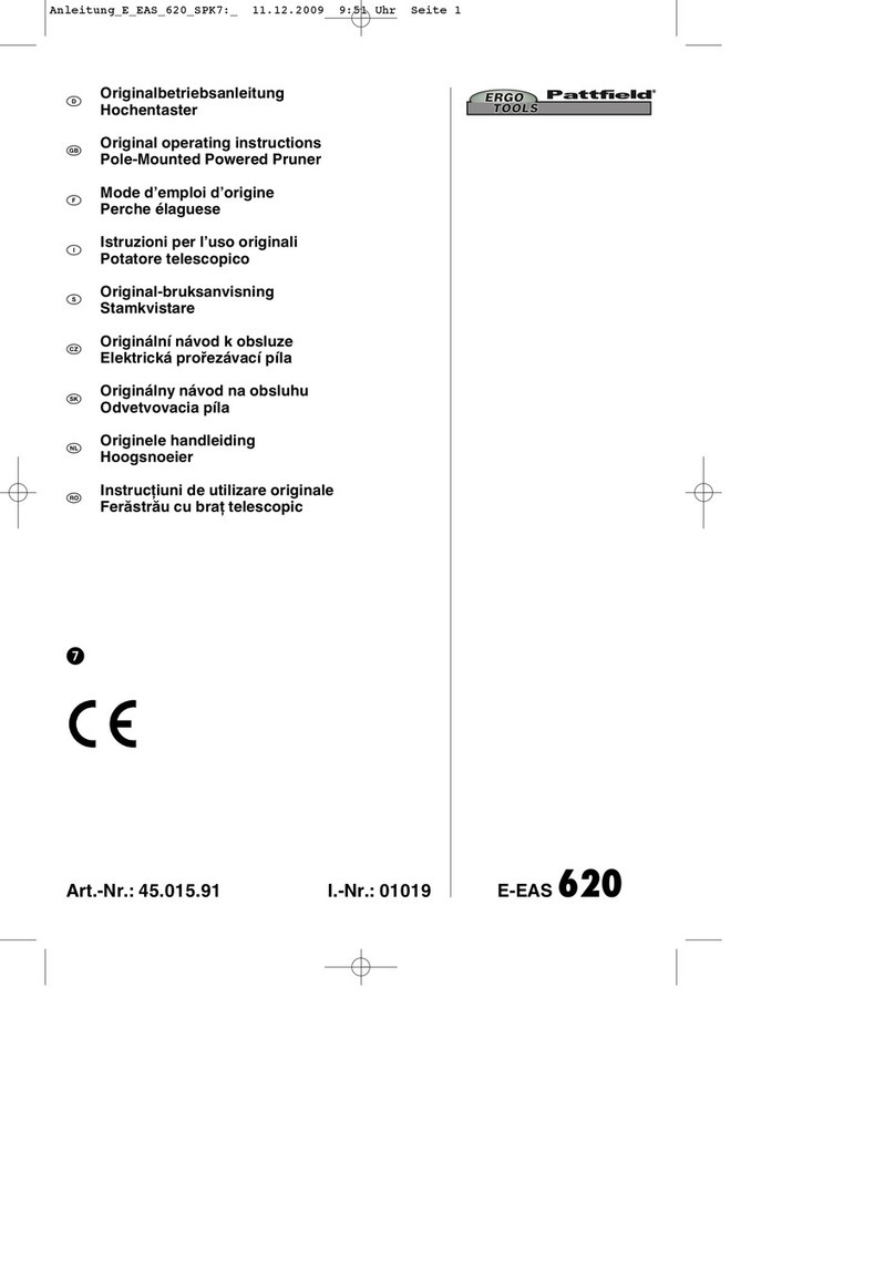 Pattfield Ergo Tools E-EAS 620 Original operating instructions