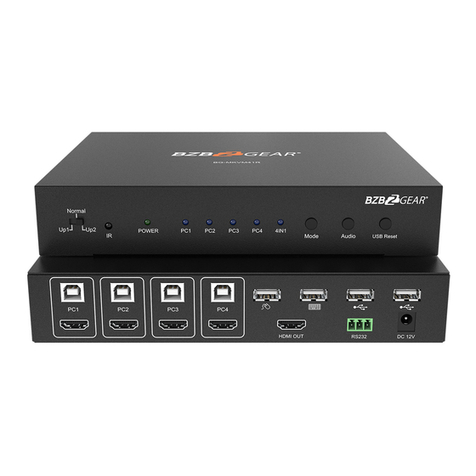 BZB Gear BG-MKVM41R Quick installation guide