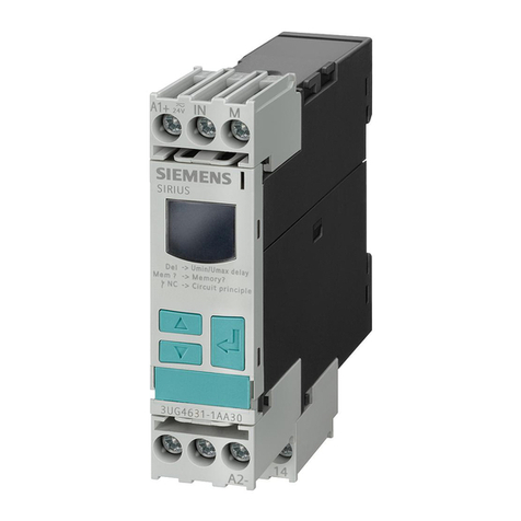 Siemens SIRIUS 3UG4631 operating instructions