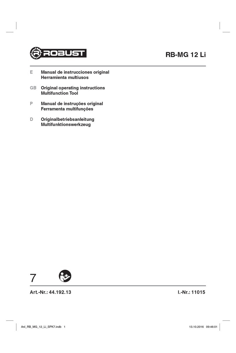 Robust RB-MG 12 Li Original operating instructions