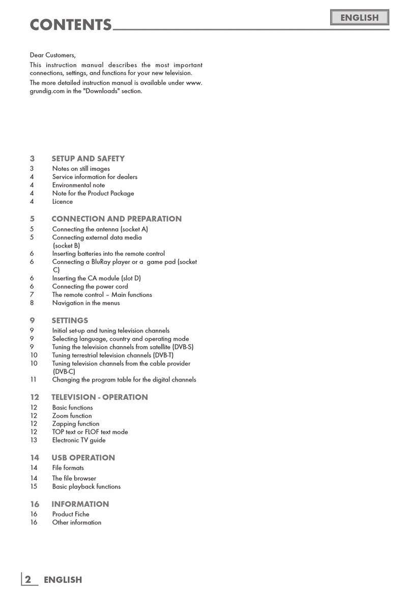 Grundig 22 VLE 521 SG User manual