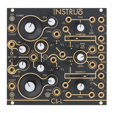 Instruo Cs-L User manual