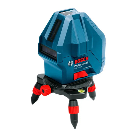 Bosch GLL 3-15 X Professional Original instructions