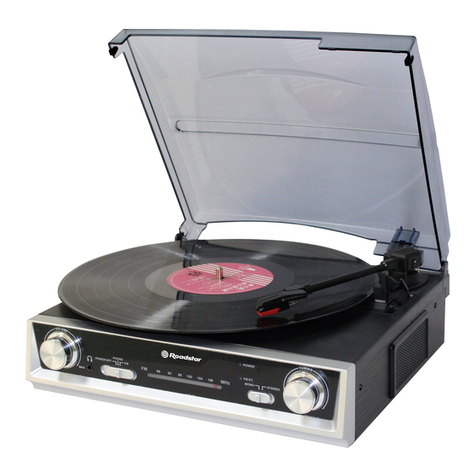 Roadstar TTR-8634 User manual
