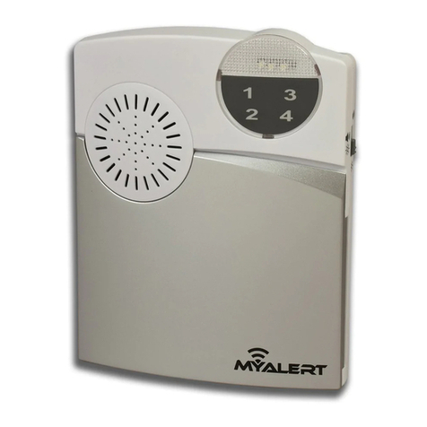 Silent Call Communications MyAlert WR101 user manual