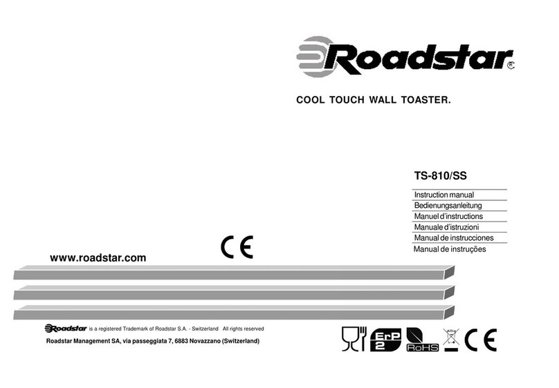 Roadstar TS-810/SS instruction manual