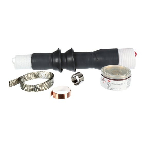 3M Cold Shrink QT-III 7620-S-INV-3G Series User manual