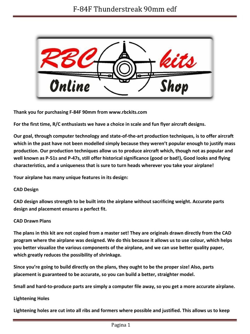 RBC kits F-84F Thunderstreak manual