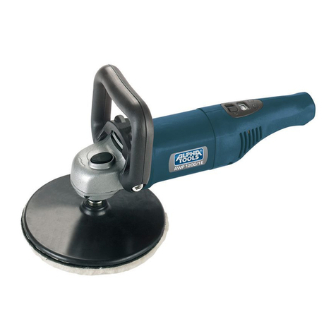 Alpha tools AWP 1200/1 E User manual