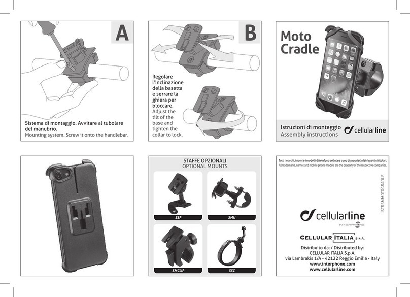 Cellularline Interphone CU0047 Assembly instructions
