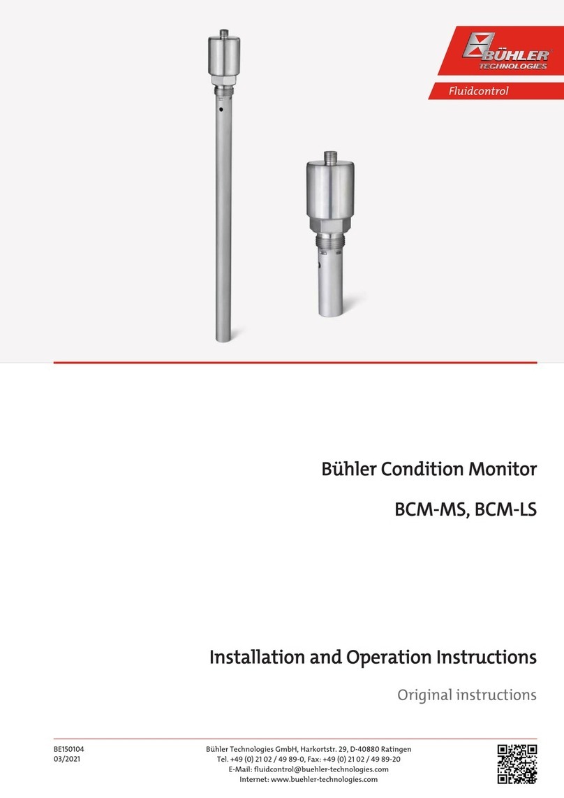 Bühler technologies Fluidcontrol BCM-MS User manual