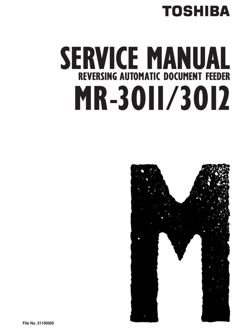 Toshiba MR-3011 User manual