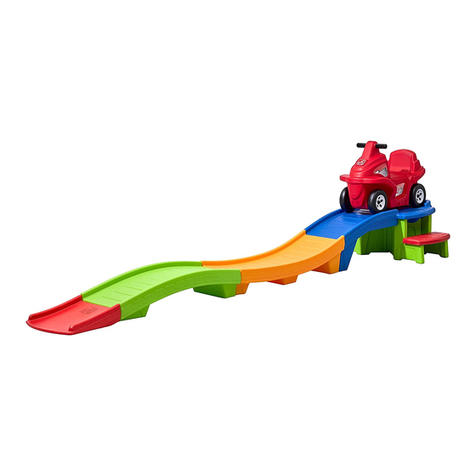 Step 2 UP & DOWN ROLLER COASTER RAPID RIDE & HIDE... User manual