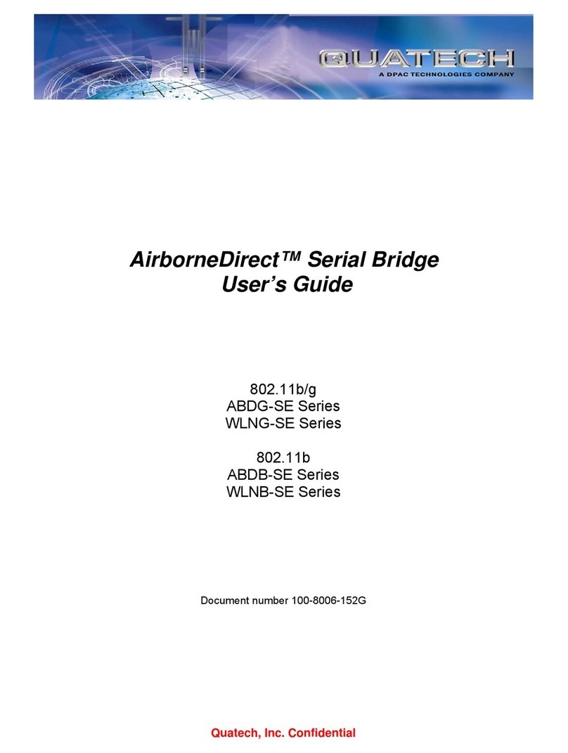 Quatech AirborneDirect ABDG-SE Series user guide