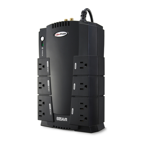 CyberPower CP685AVR user manual