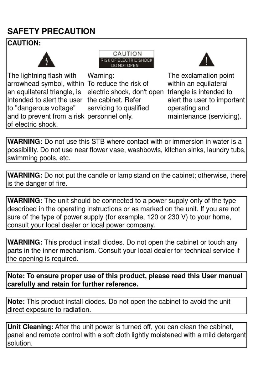 Mvision S-3 User manual