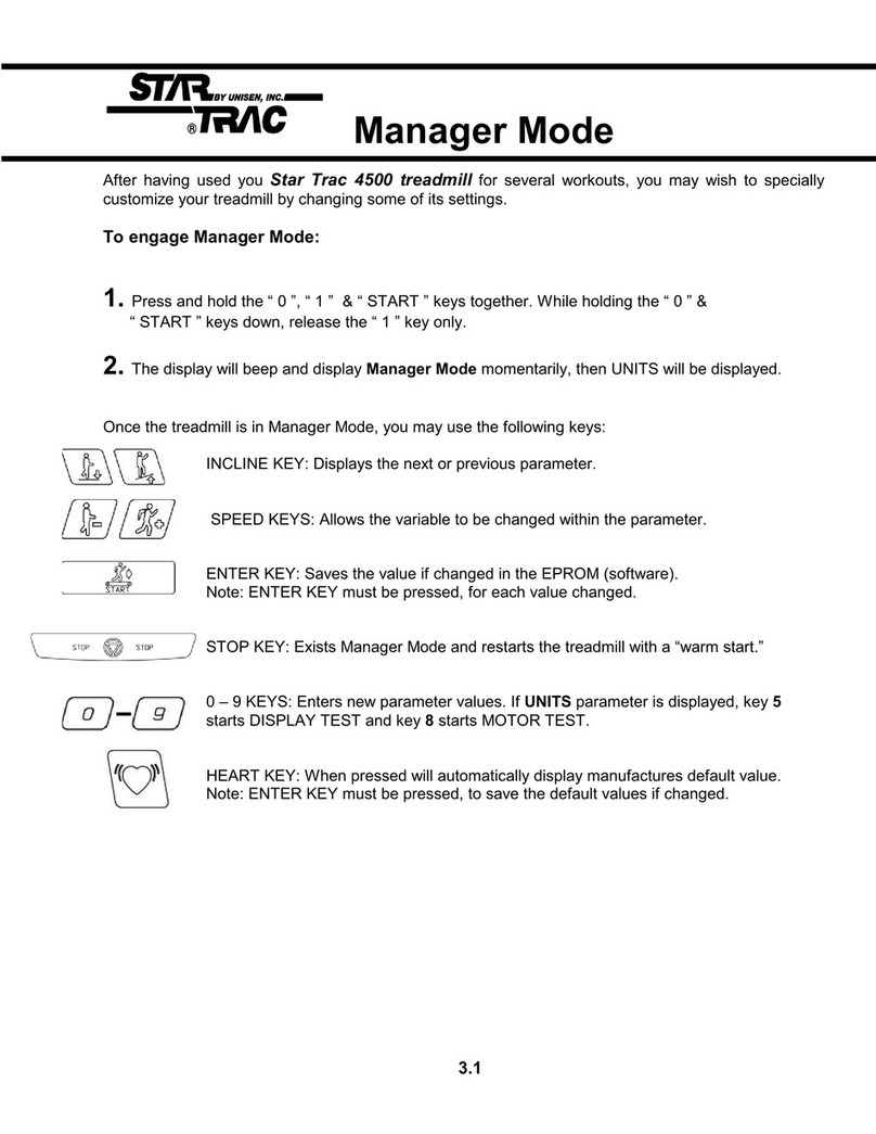 Unisen Star Trac 4500 manual