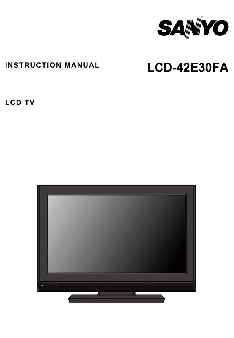 Sanyo LCD-42E30FA User manual