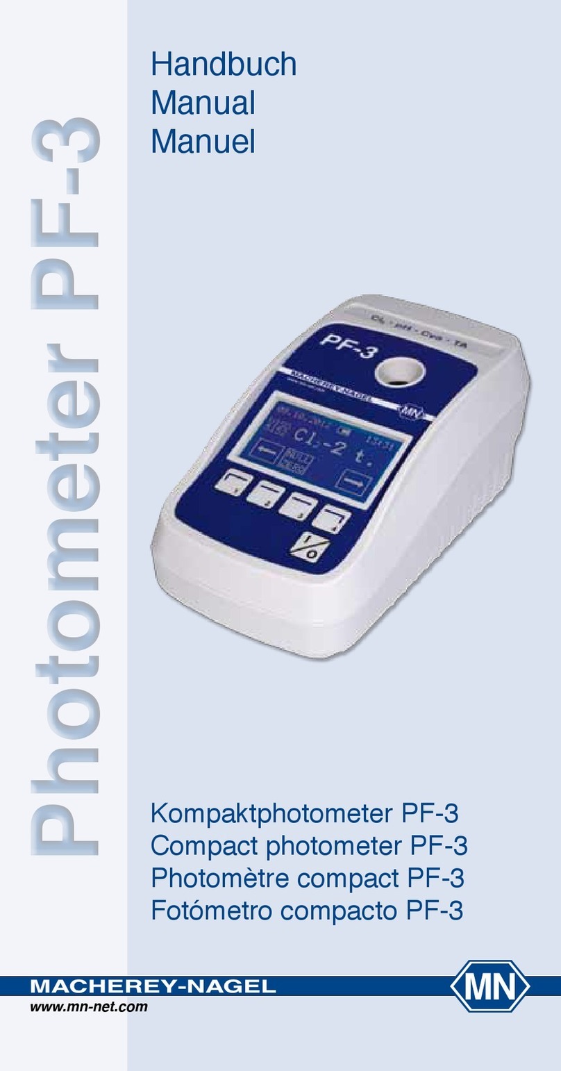 Macherey-Nagel PF-3 manual