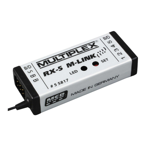 Multiplex RX-5 light M-LINK User manual
