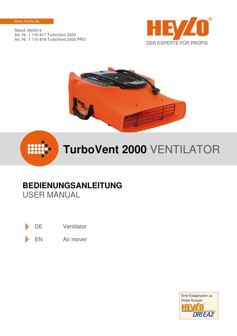 Heylo TurboVent 2000 user manual