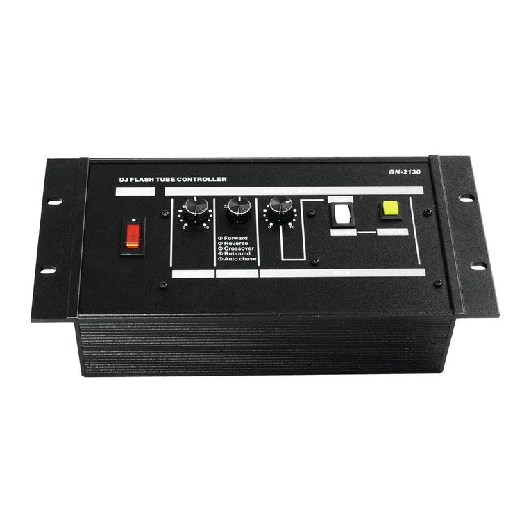 EuroLite FLASHLIGHT DJ-CONTROLLER User manual